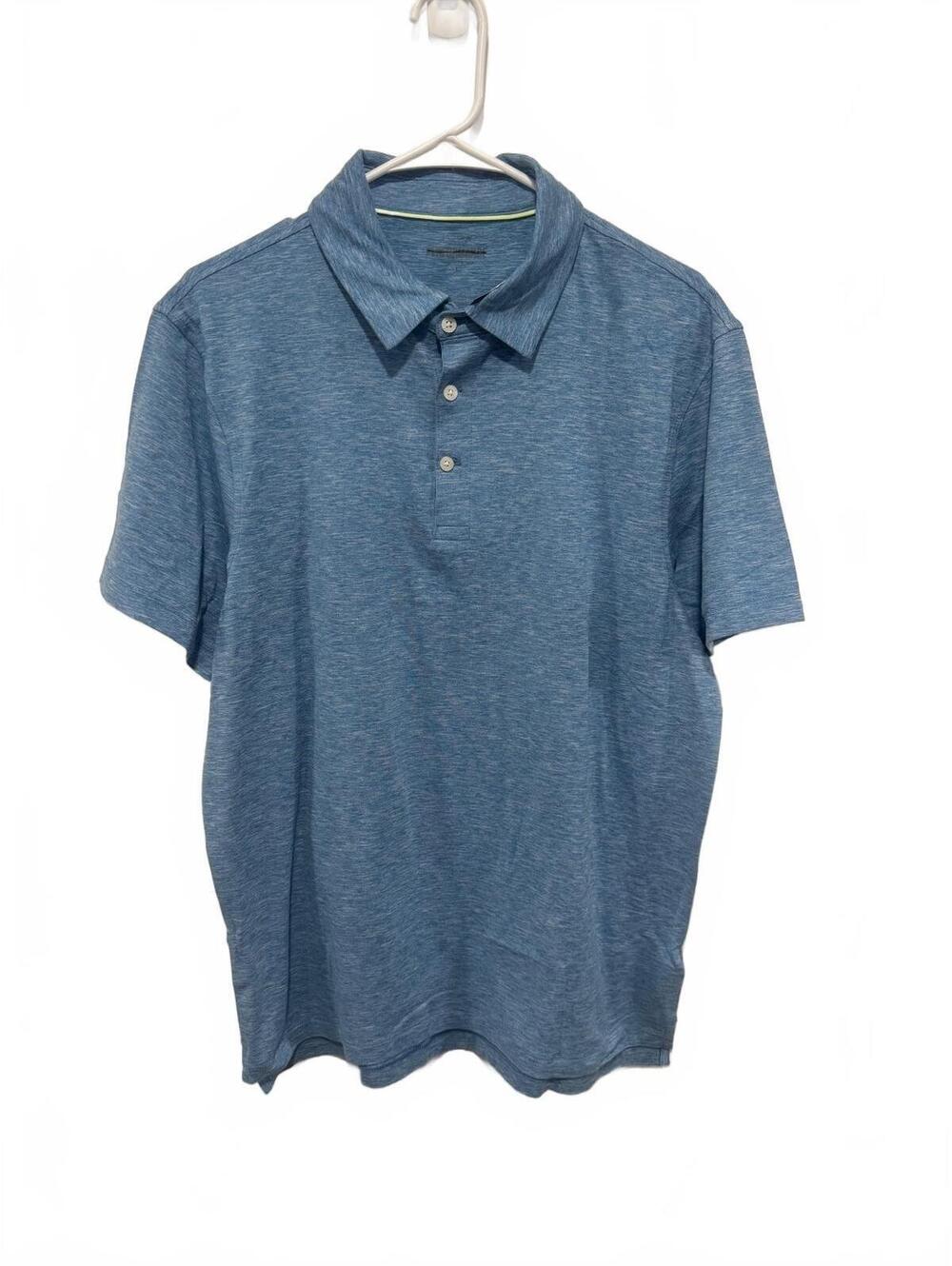 J Crew Factory Performance polo, Size Large BN775 light blue